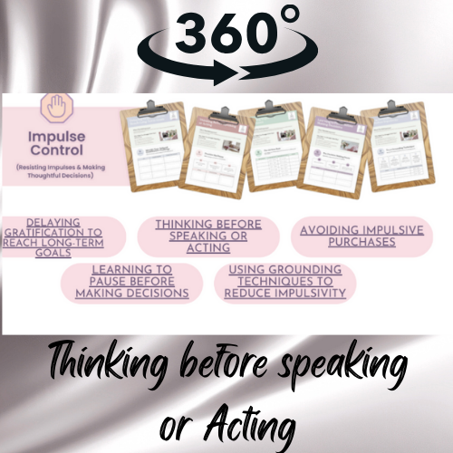Think Before Speaking or Acting