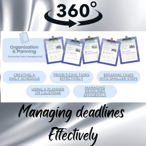 Managing Deadlines Effectively