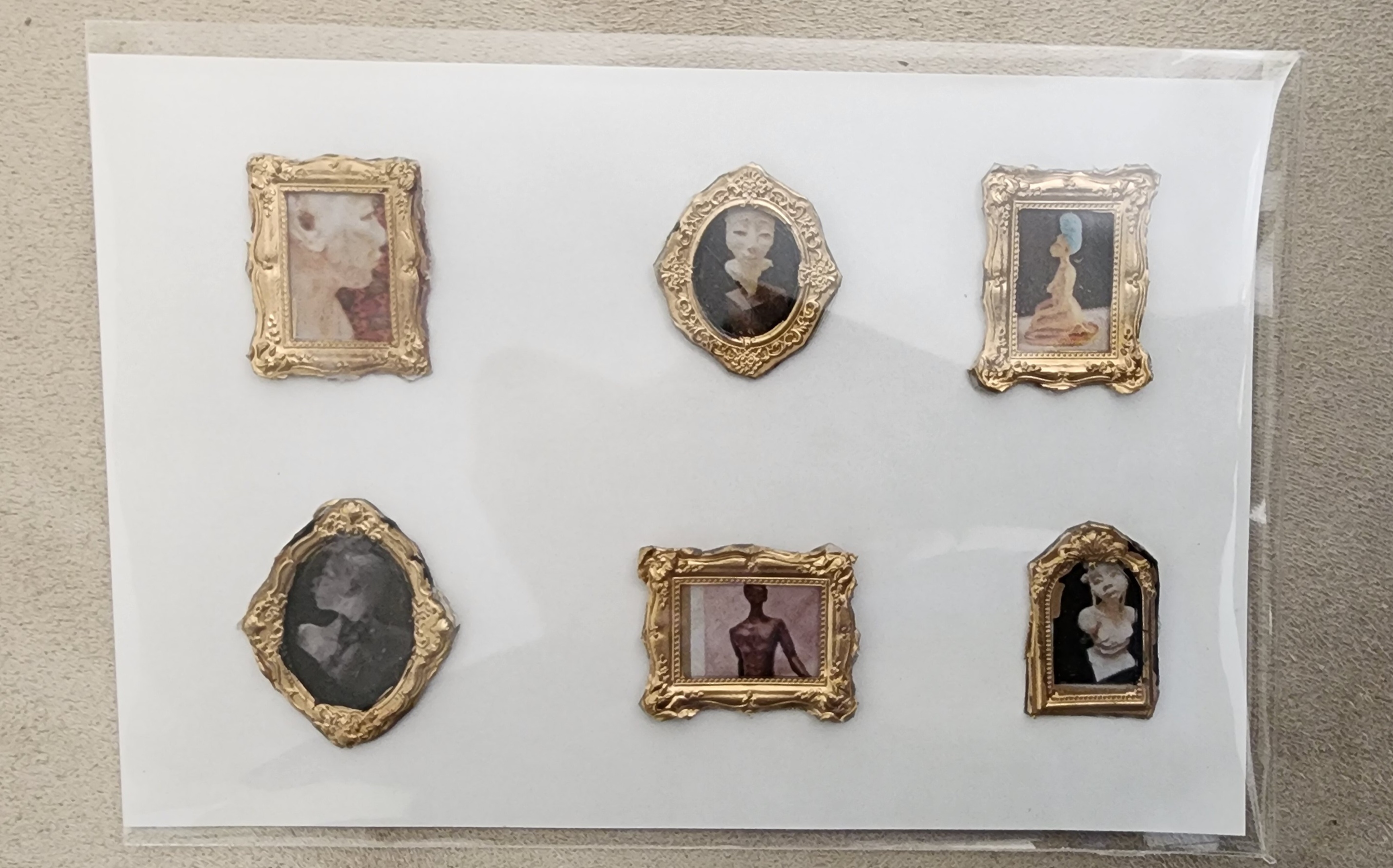 Assorted Sculpture Stickers