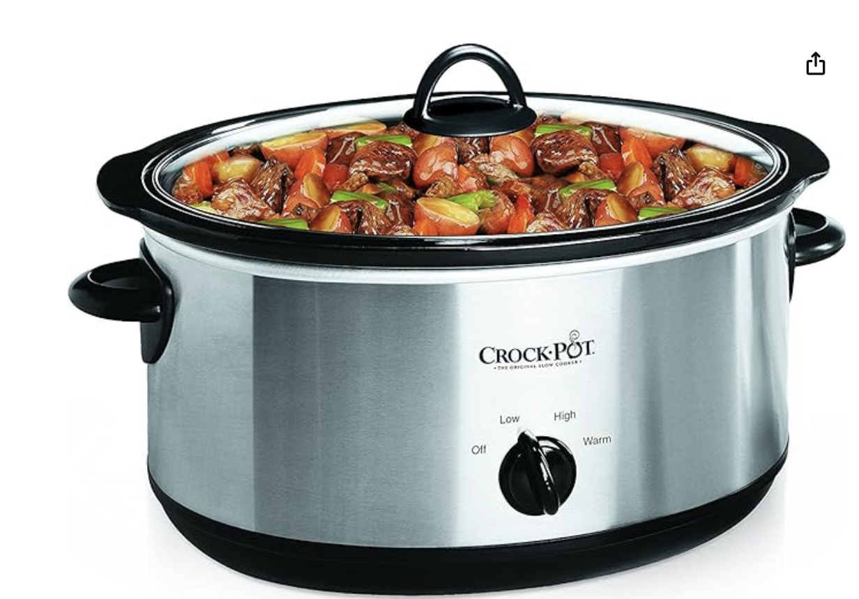 Crock-Pot 7 Quart Oval Manual Slow Cooker