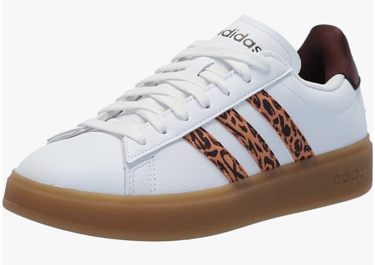 adidas Women's Grand Court 2.0 Tennis Shoe Copper/Gum
