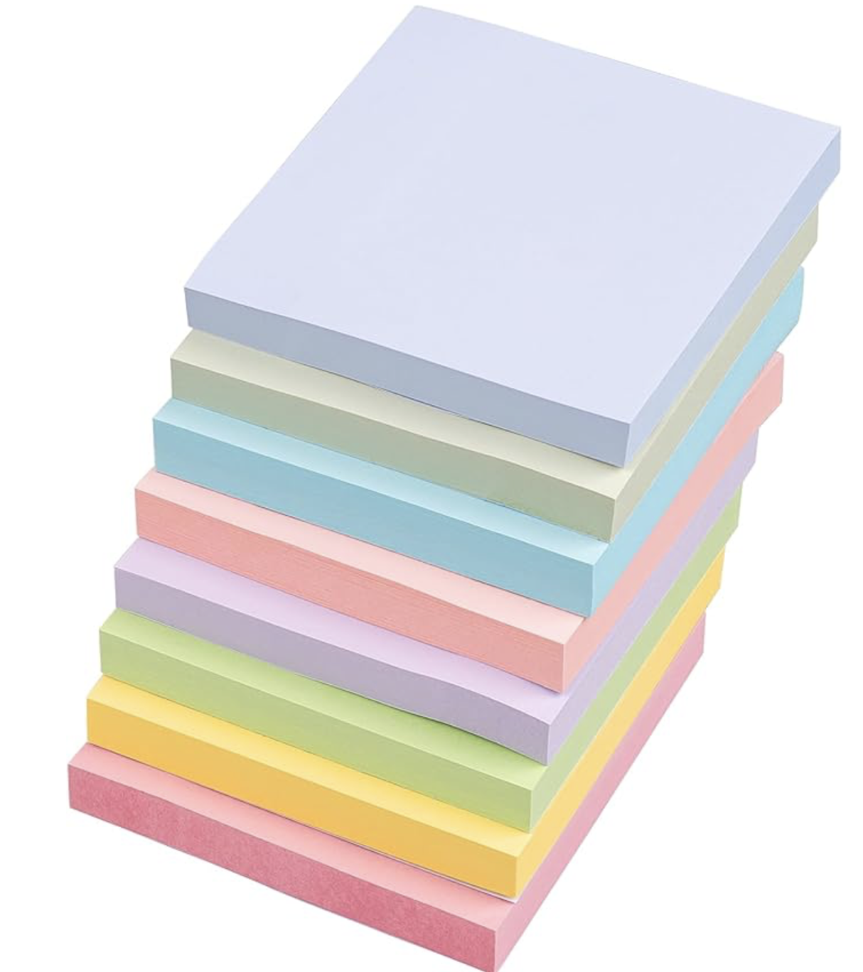 Sticky Notes 3x3 Inches, 8 Pads, 800 Sheets