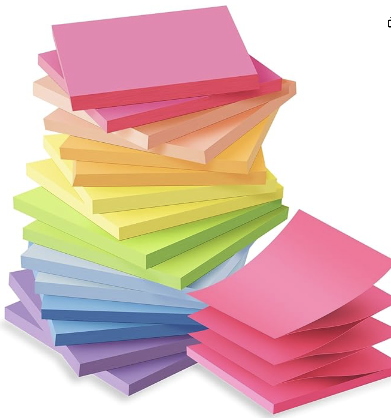 Pop Up Sticky Notes 3x3