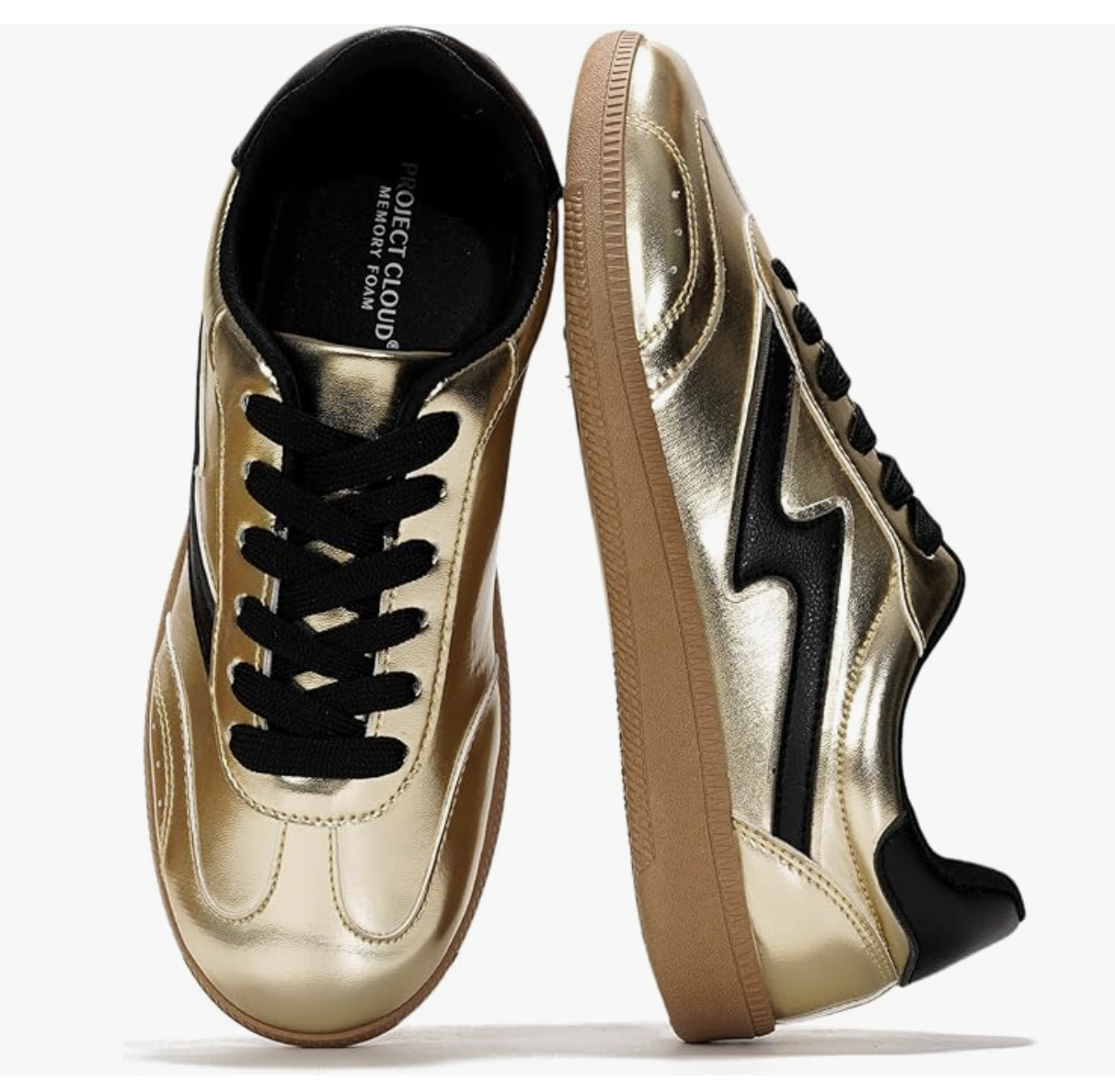 Project Cloud Sneakers for Women – Irita Black Gold