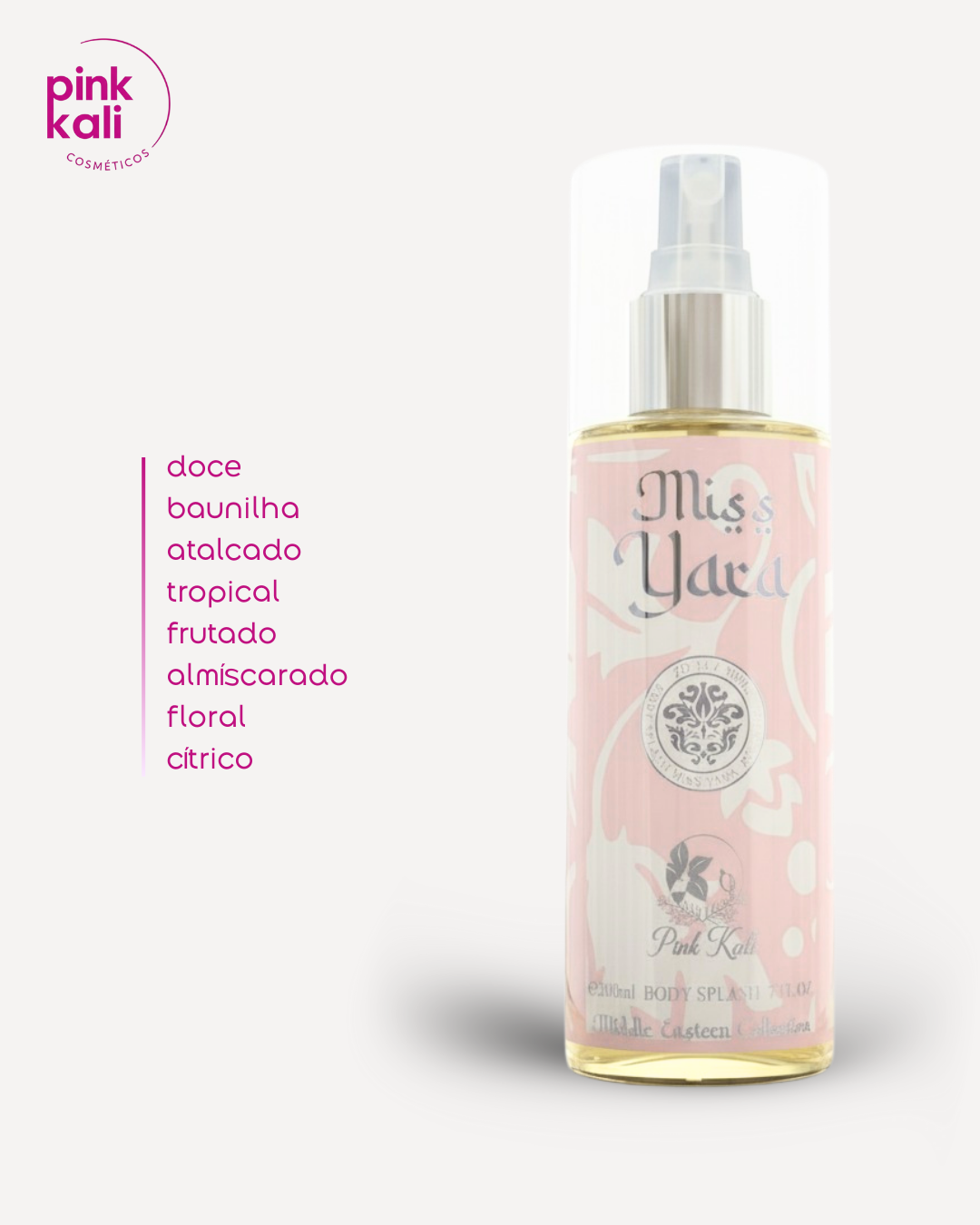 Body Splash Yara 200ml