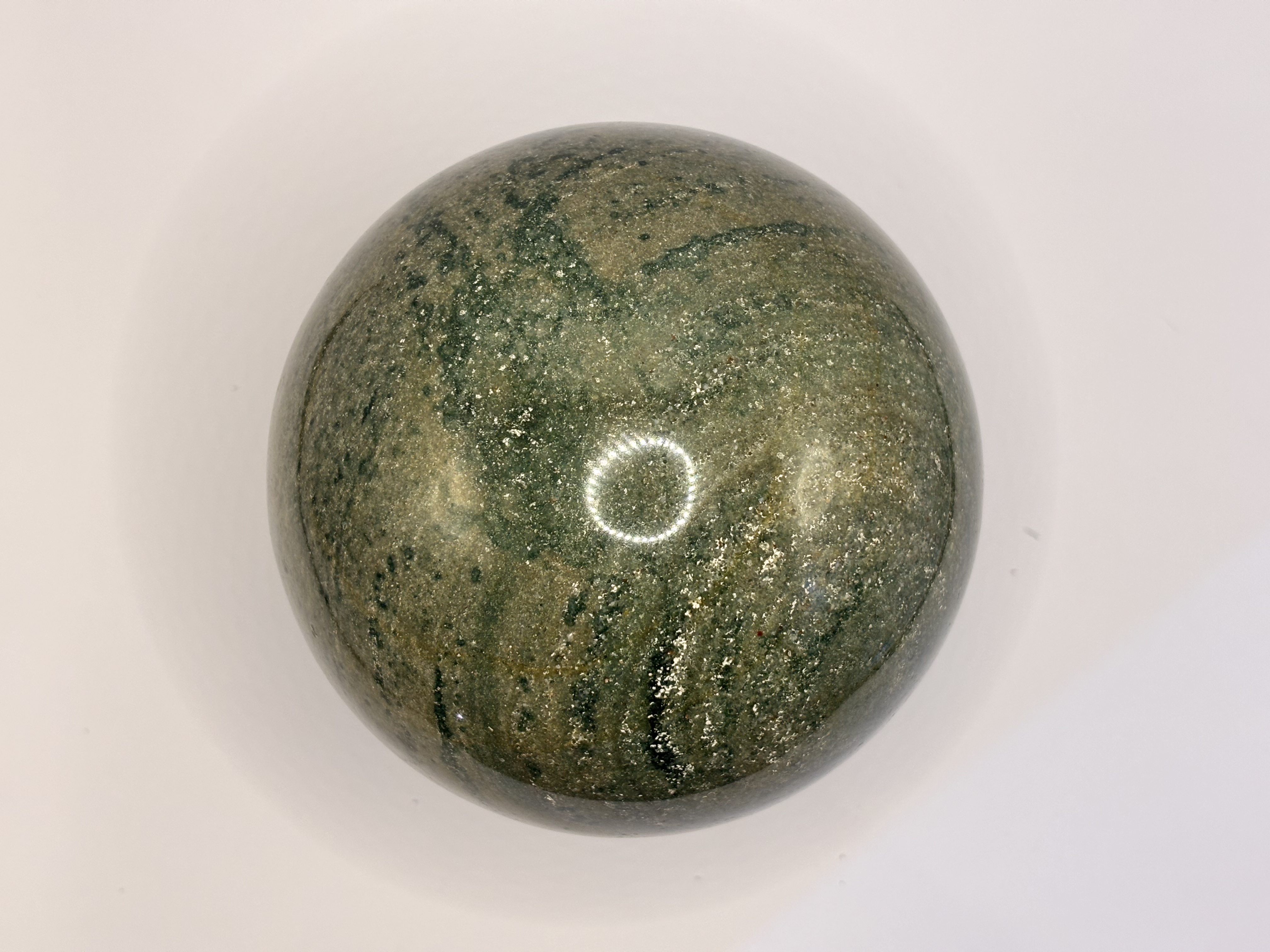 Esfera de Pedra quartzo verde 