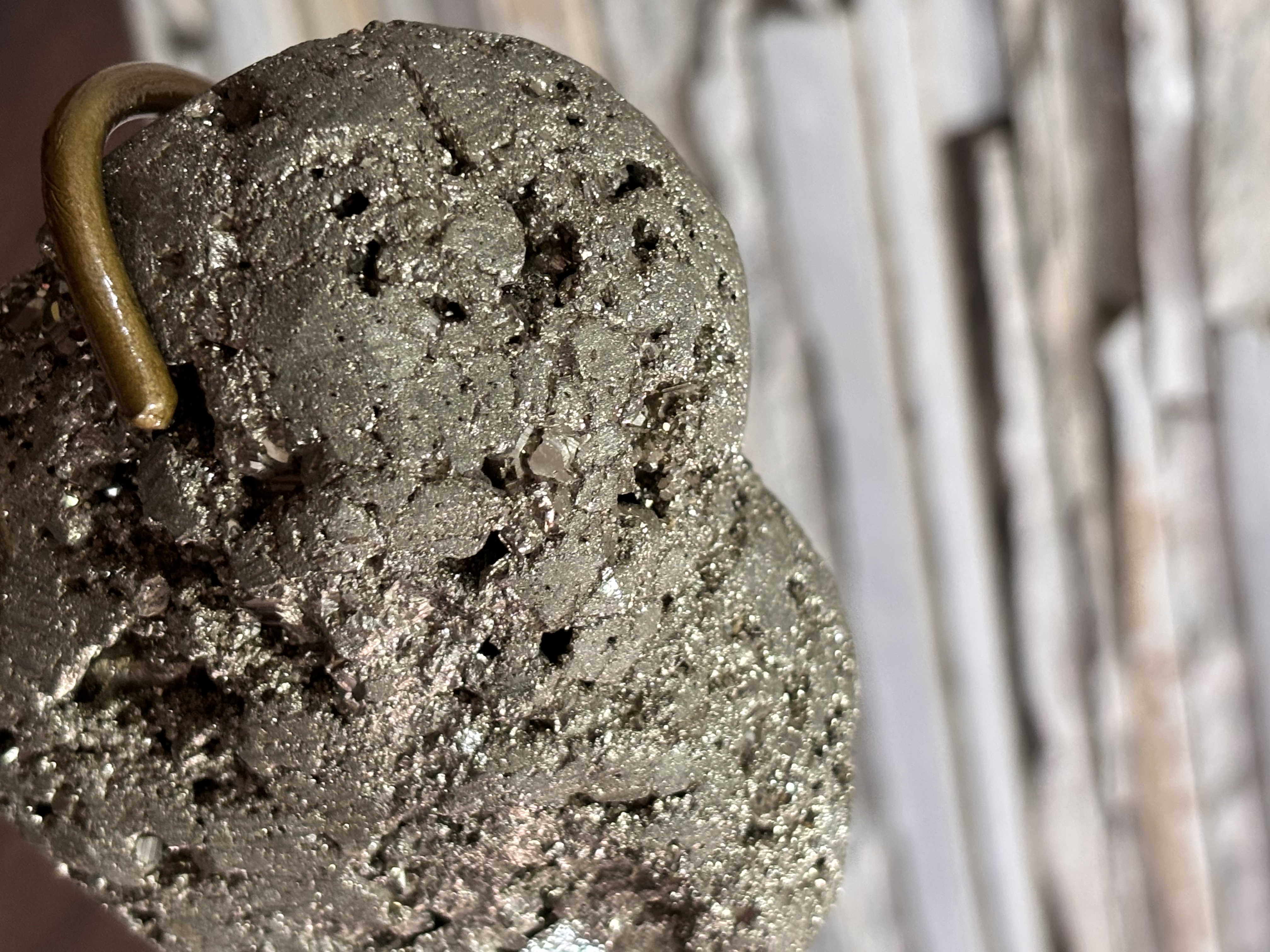 Pirita em exposição