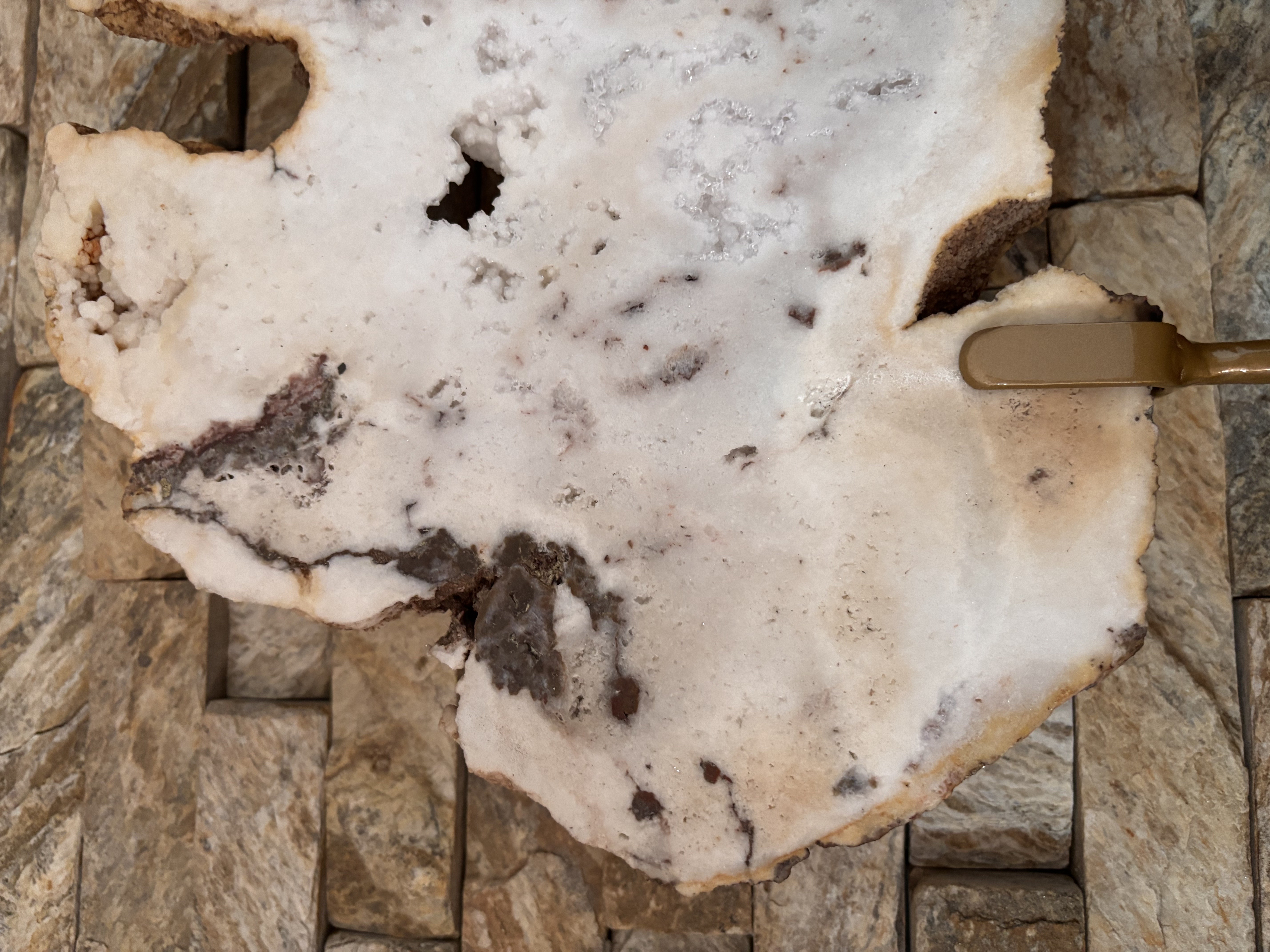  escultura de quartzo branco