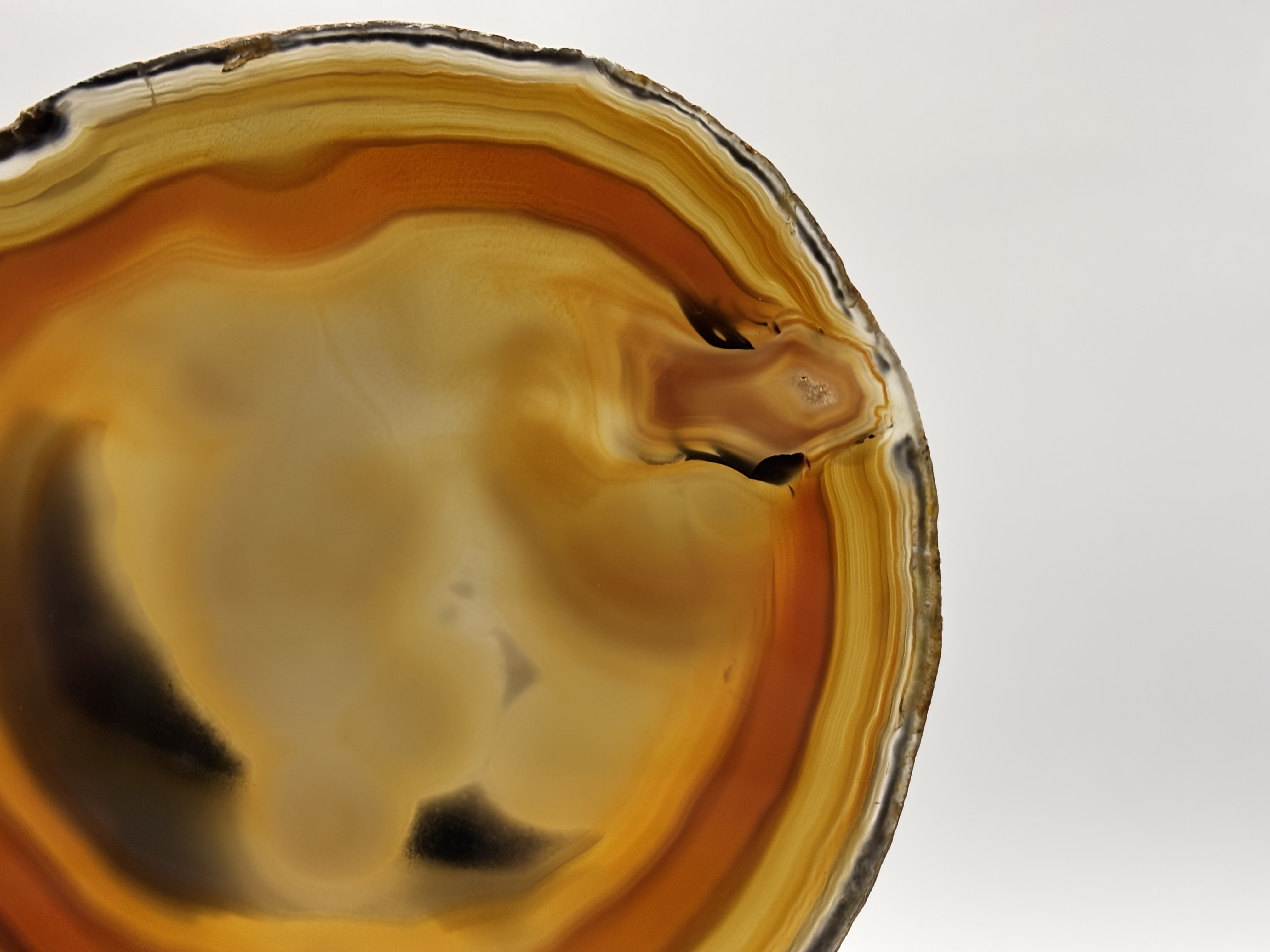 Placa de ágata natural