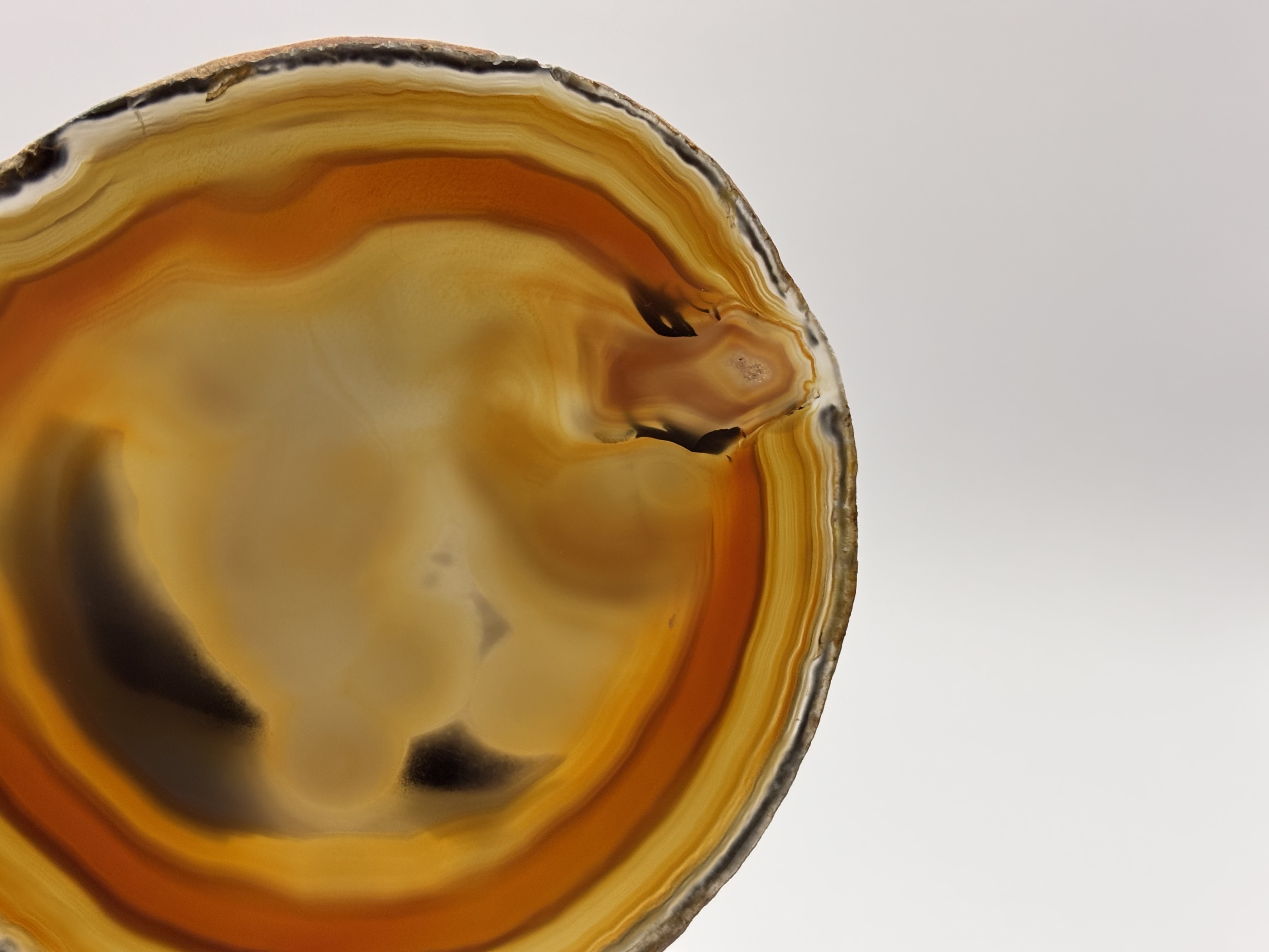 Placa de ágata natural