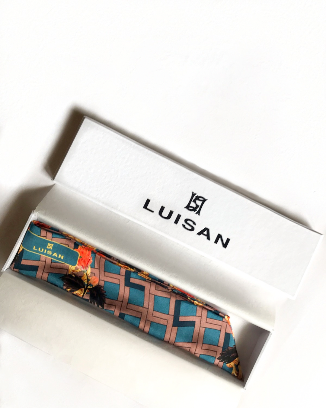 Skinny Scarf Bandana Les Fleurs