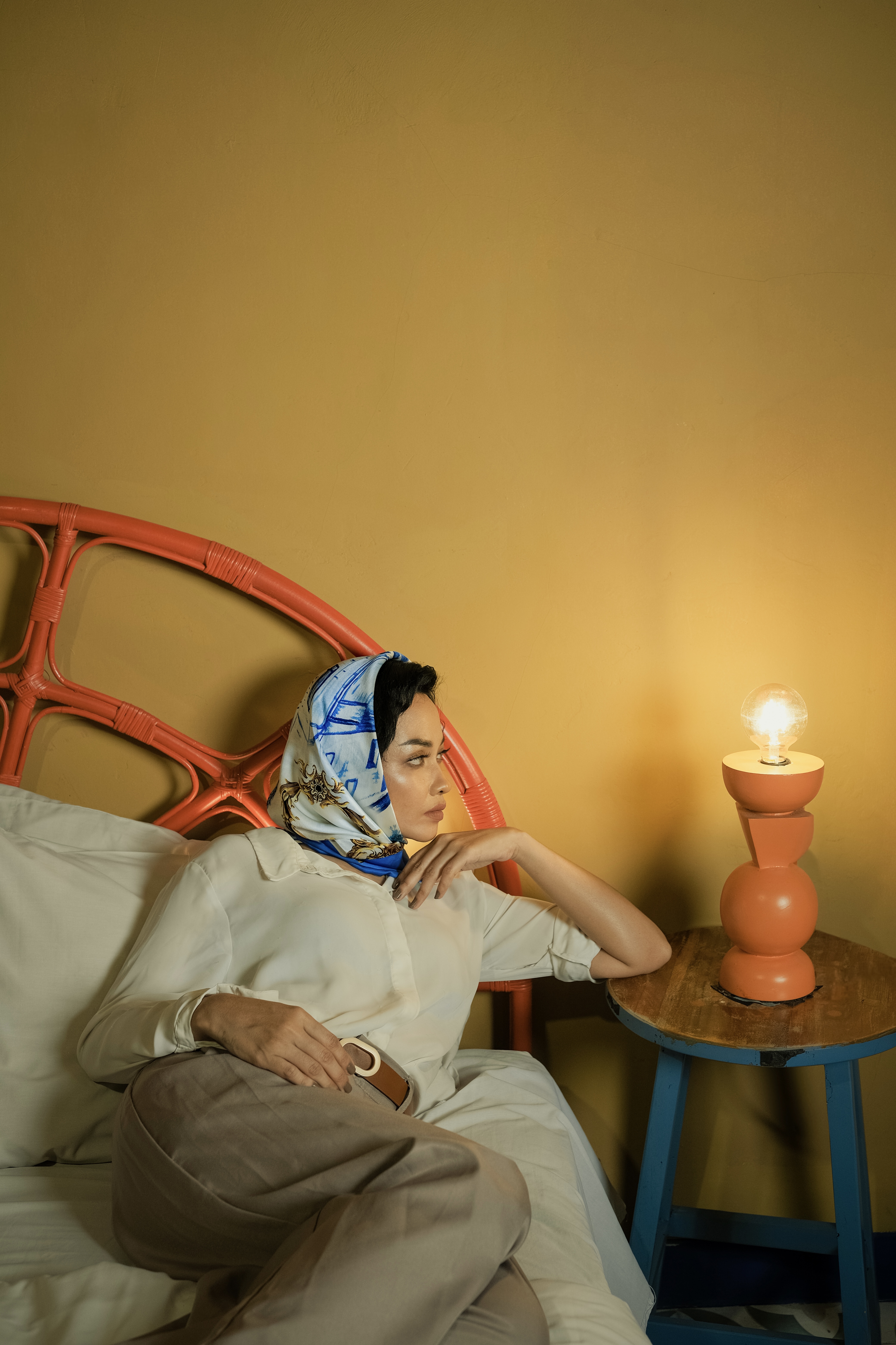 100 x 100 Silk Scarf Provence