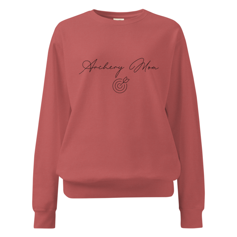 Comfort Colors Unisex Crewneck Sweatshirt for Archery Moms