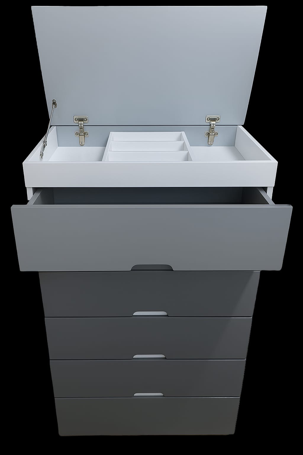 Cajonera con compartimento superior (Joyero)