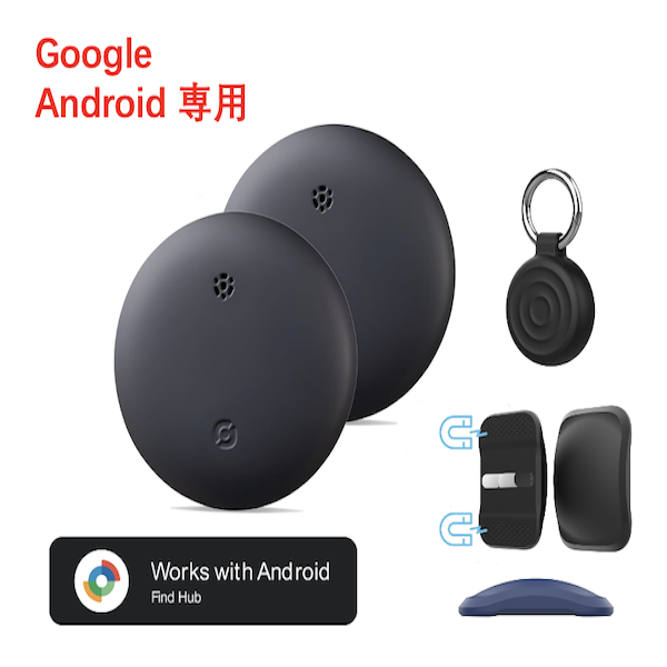 JOFAE 104 AIR TAG Google Android専用 1クリックして購入で2ポイントおJUJUけ 長持ちするちするち防水GPSスマートタグ 旅行するの必需品のための正確なな紛失防止アラーム Google Find My対応