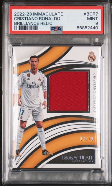 Cristiano Ronaldo 2022-23 Immaculate PSA 9