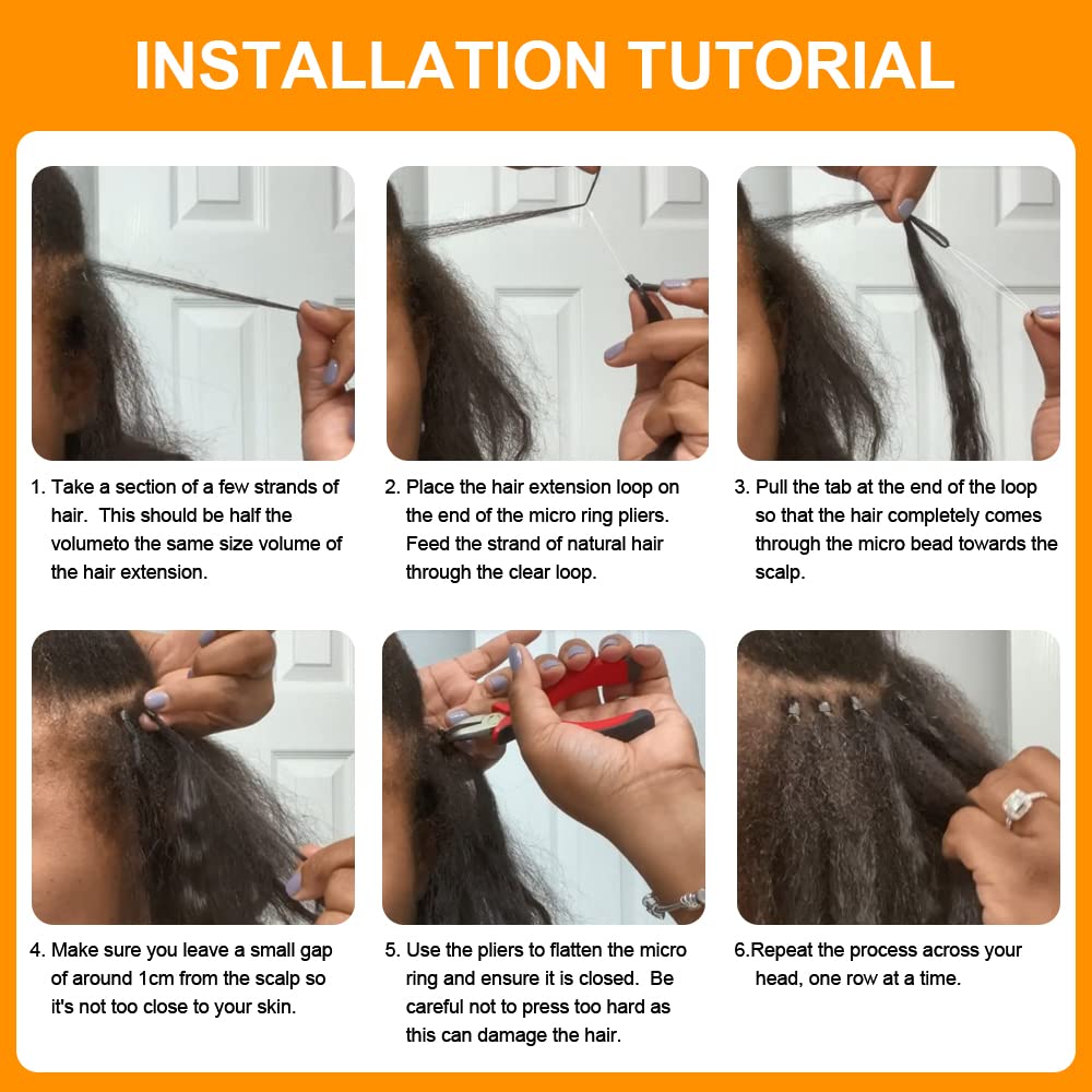 Flower Hair Factory Stock Micro Links Deep Wave Body Wave Water Kinky Straight Kinky Curly Microlink Hair Extensions
