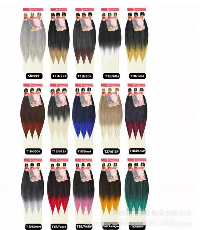 Synthetic Hair Pre-stretched Braiding Hair bulk