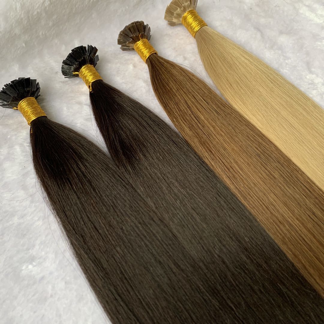 Flower Hair Factory Custom Fusion Hair Extension I tip Hair Extensions