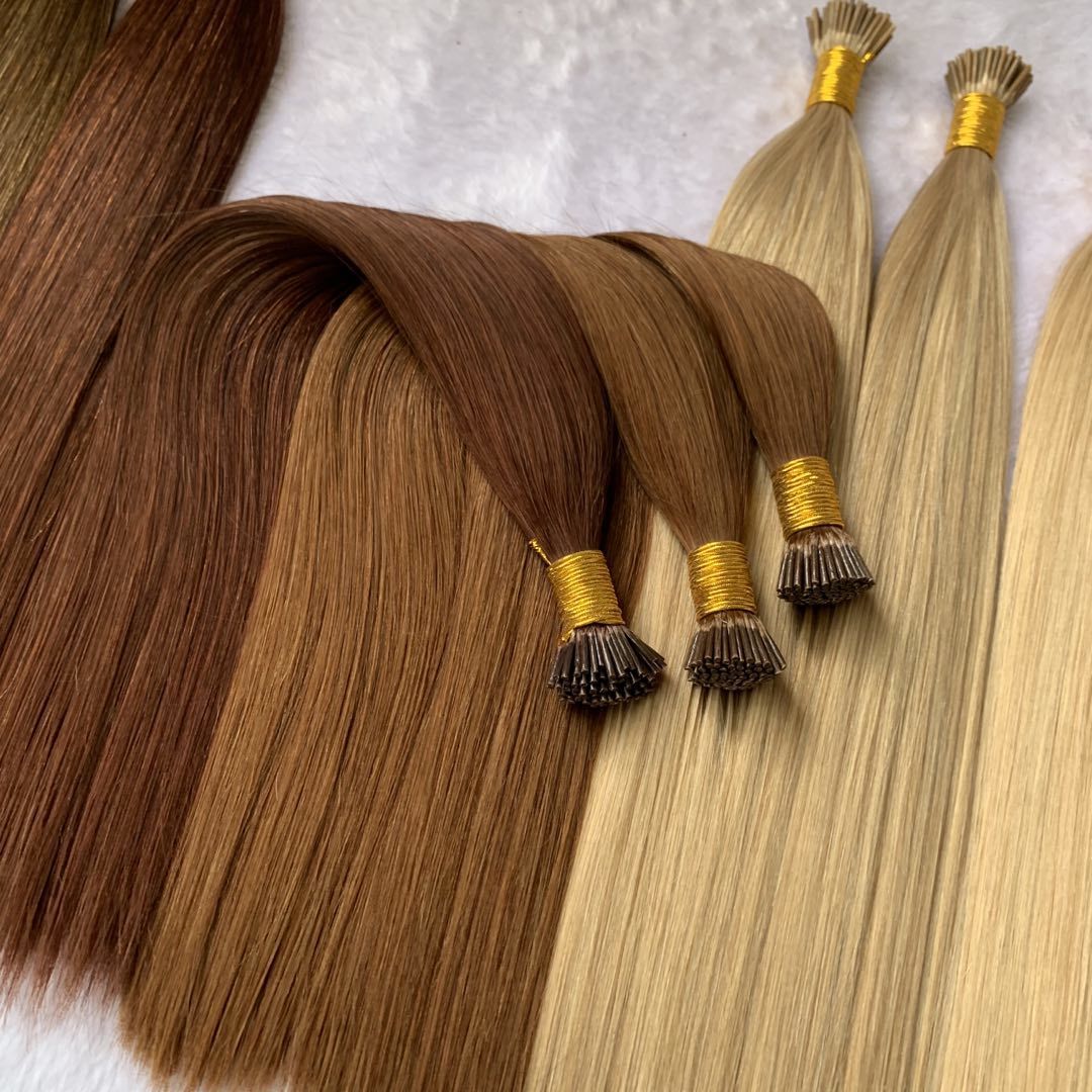 Flower Hair Factory Custom Fusion Hair Extension I tip Hair Extensions