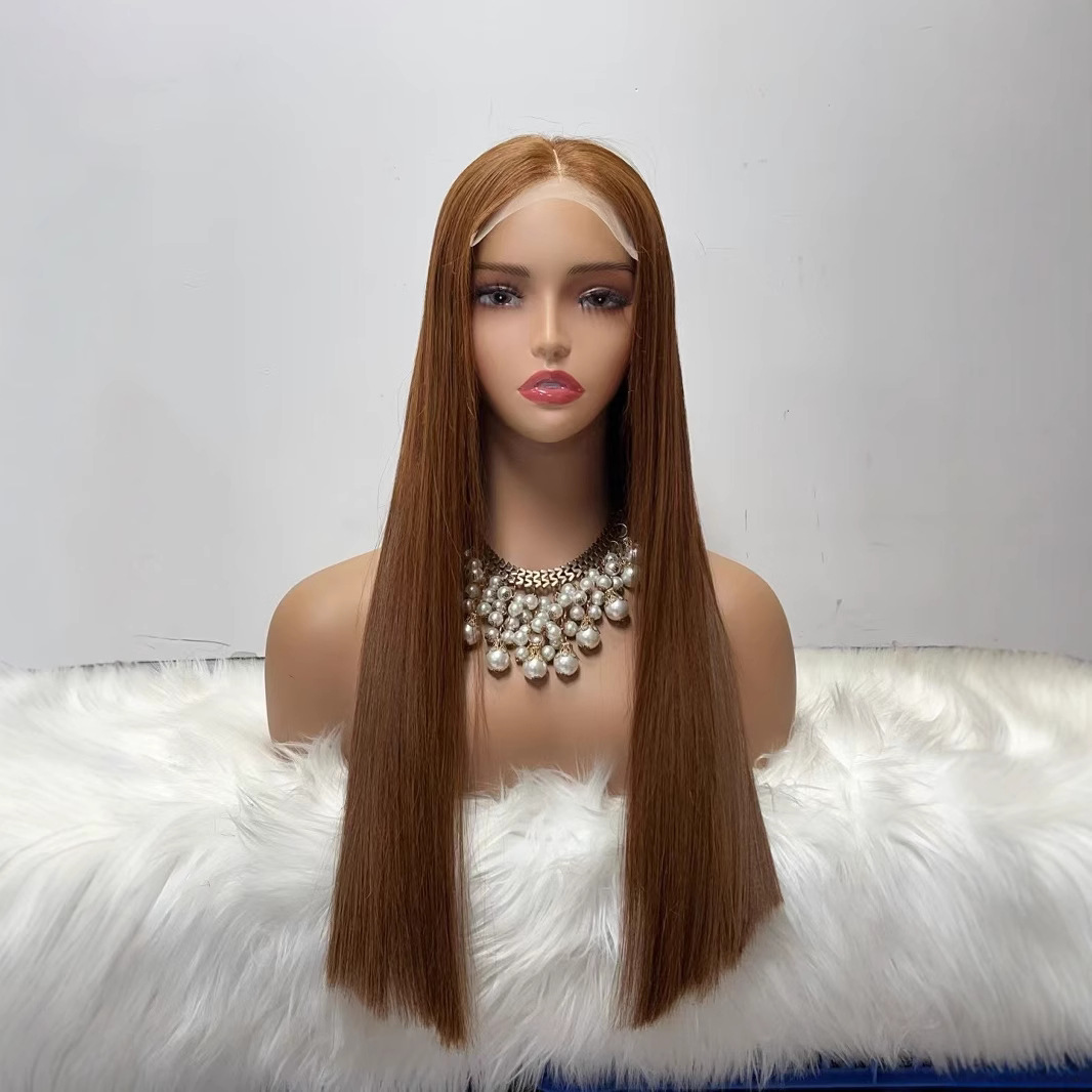 Flower Hair Factory 100% Raw Vietnamese Hair Bone Straight 5x5 Glueless Lace Closure Wig SDD Lace Wig