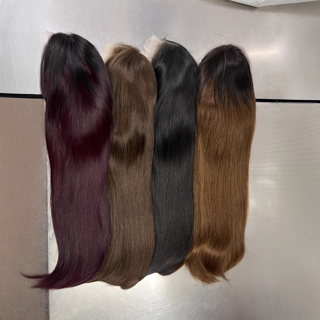 280% Density SDD Bone Straight 4x4 Lace Wigs 100% Raw Vietnamese Hair Super Double Drawn Straight Lace Closure Wig