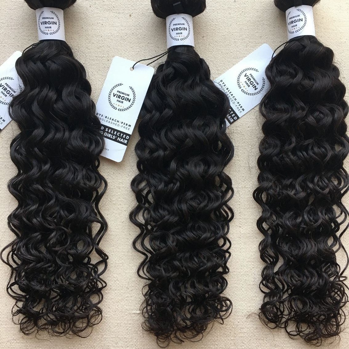 100% Natural Human Hair Extensions Bundles Hair Waves