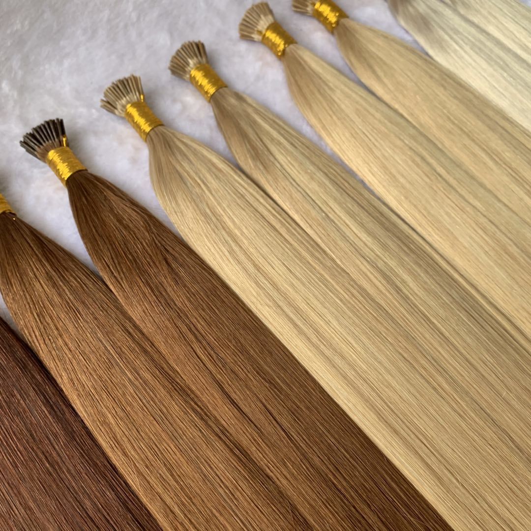 Flower Hair Factory Custom Fusion Hair Extension I tip Hair Extensions