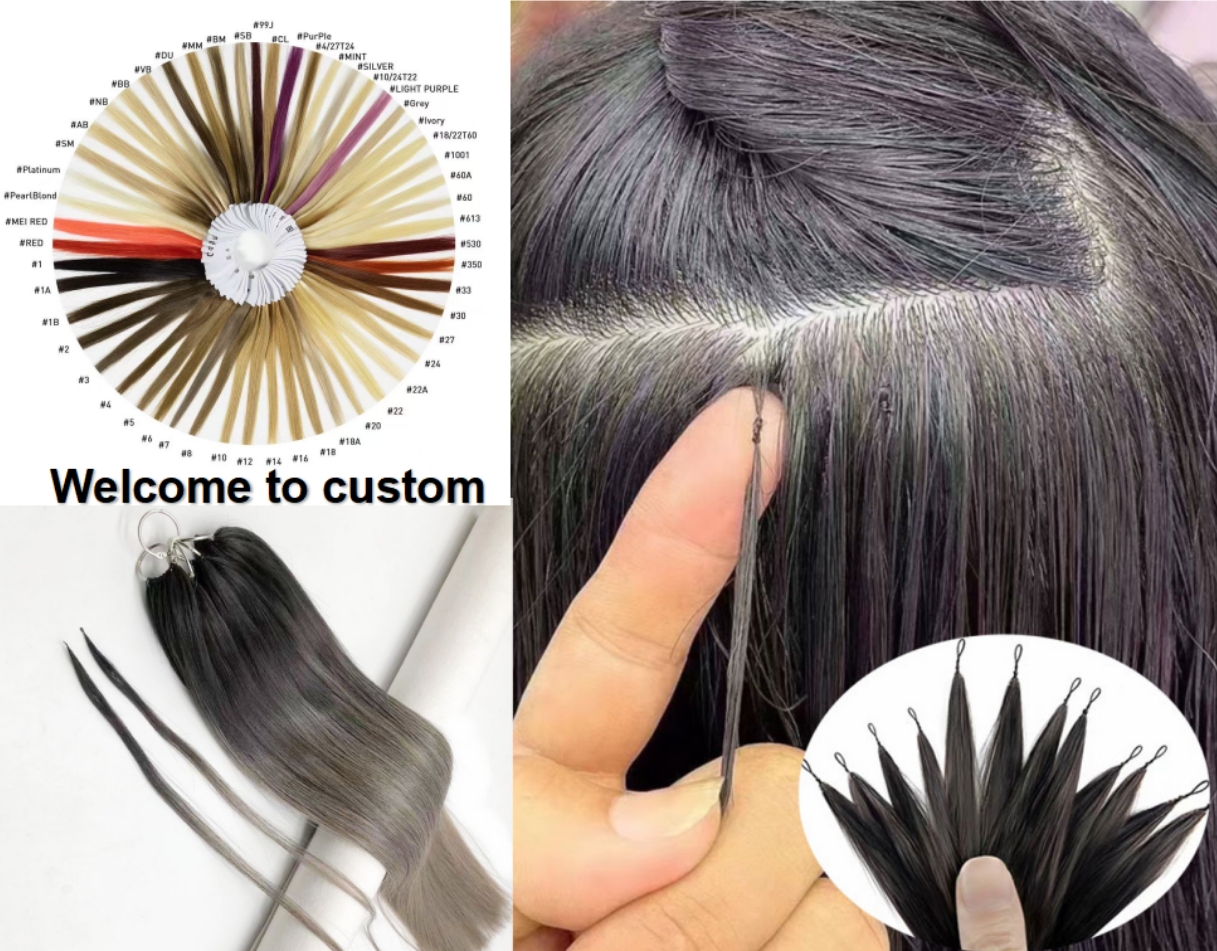 Flower Hair Factory Custom Second Generation 2nd Micro Loop Hair Third Generation 3rd Feather Hair Extensions