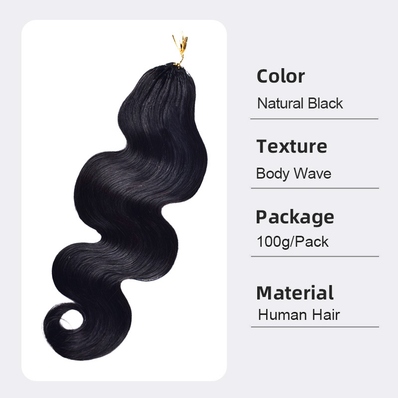 100% Natural Virgin Raw Hair Deep Curly Deep Wave Water Wave Kinky Curly Kinky Straight Body Wave Feather Tip Crochet Hair Extensions 