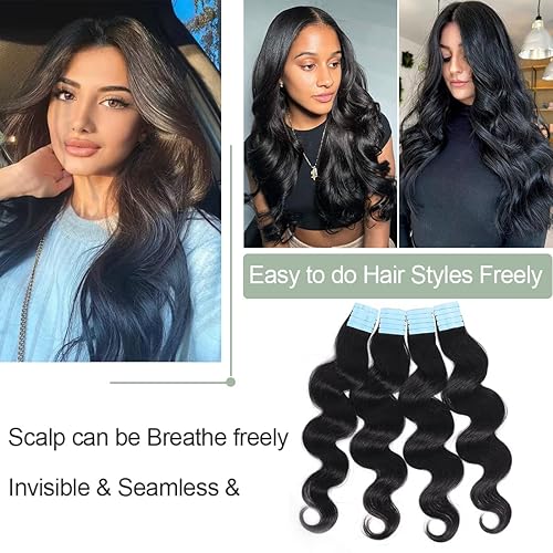 Flower Hair Factory Stock 100% Natural Real Human Hair Body Wave Deep Wave Straight Deep Curly Kinky Straight Tape In Hair Extensions