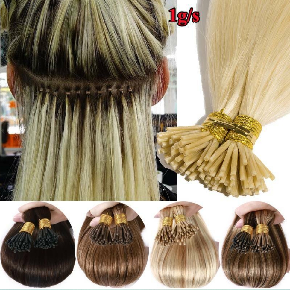 Flower Hair Factory Custom Fusion Hair Extension I tip Hair Extensions