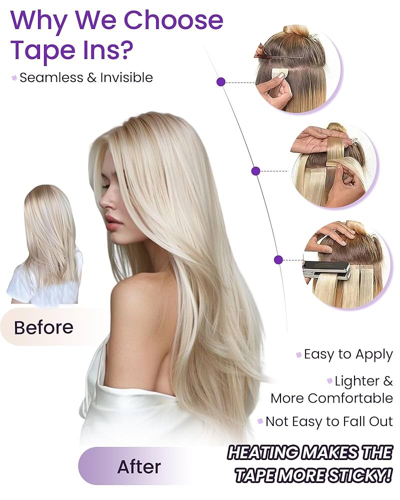 Flower Hair Factory Stock Straight Tape In Hair Extensions 100% Natural Real Hair Tape Hair