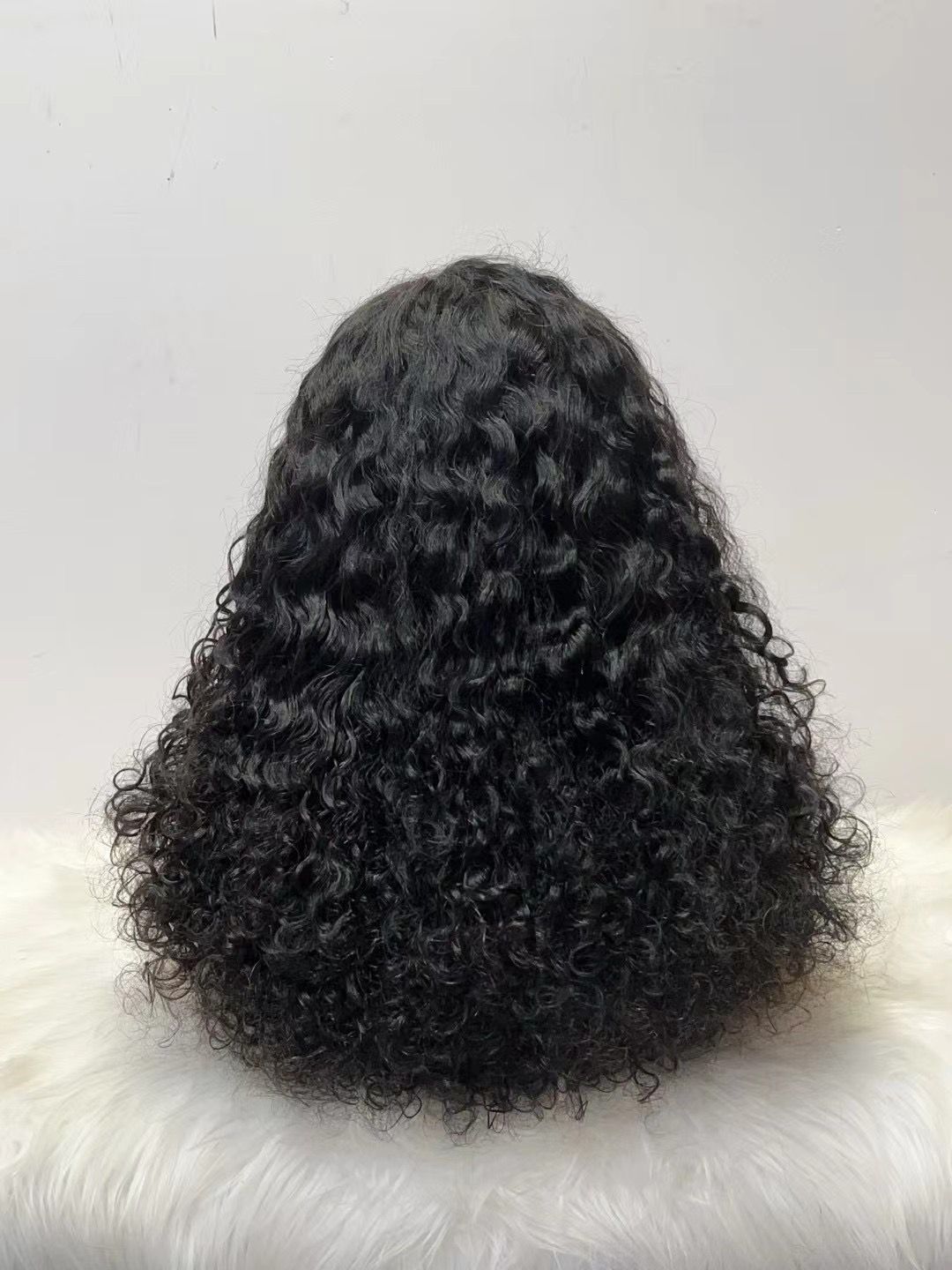 Flower Hair Factory 100% Natural Real Hair 5x5 Glueless Roma Curly Lace Closure Wigs 300% Density 