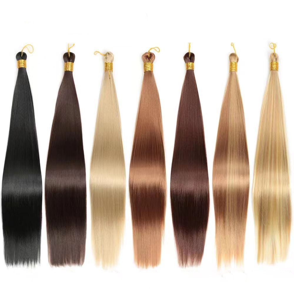 Synthetic Straight Hair Bulk