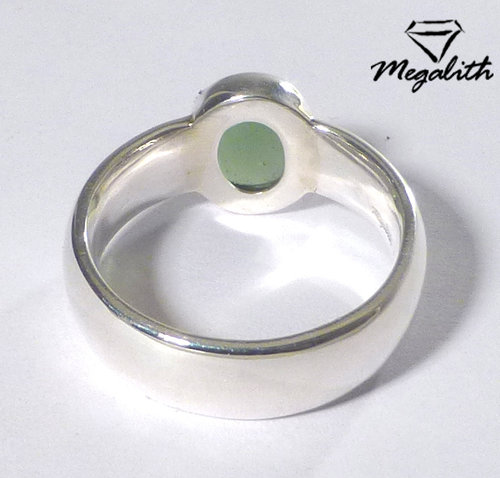 Moldavit Ring Cabochon