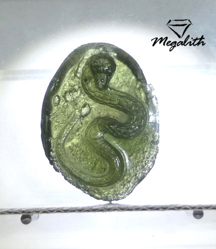 Moldavit Schlange
