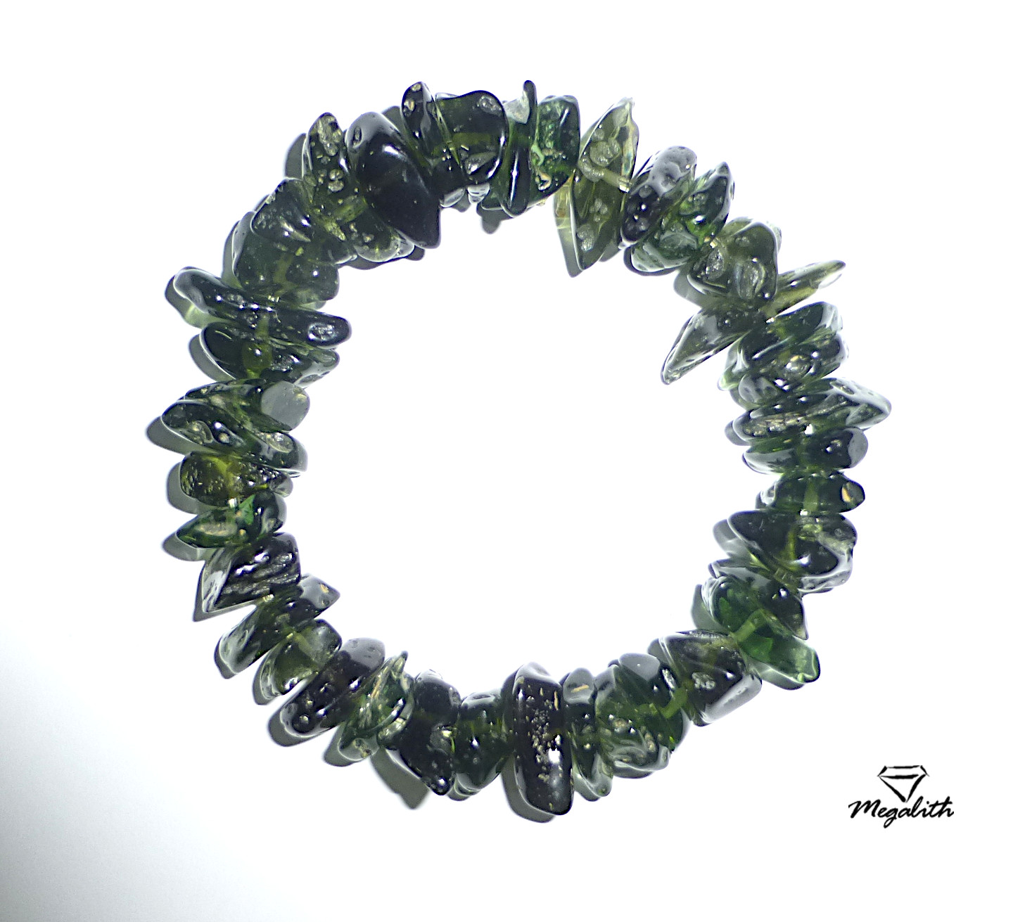 Moldavit Armband