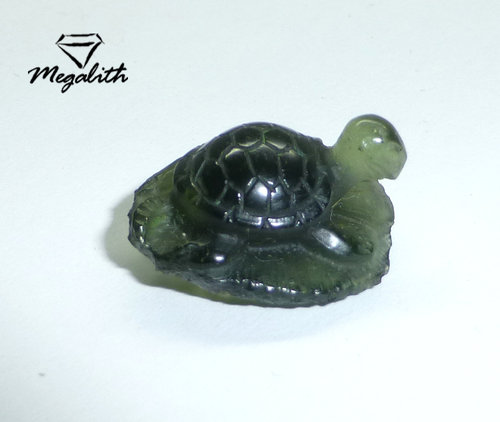 Moldavit Schildkröte