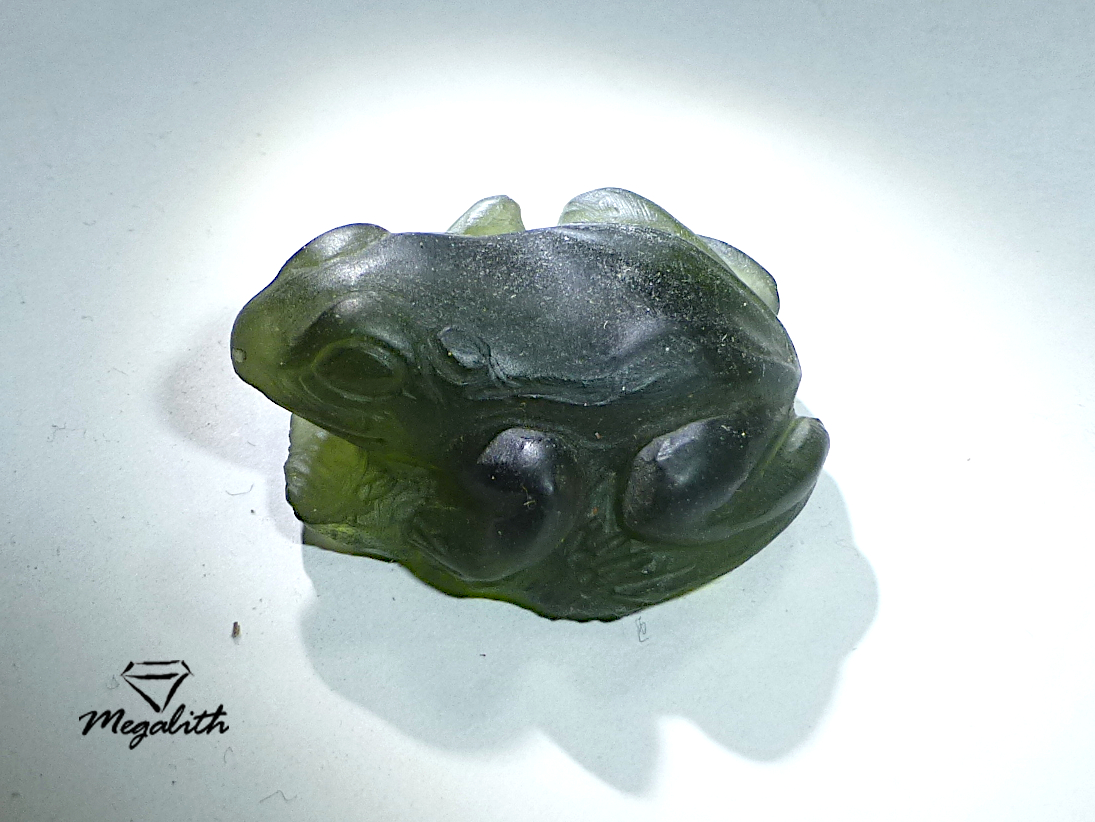Moldavit Frosch (GG029)