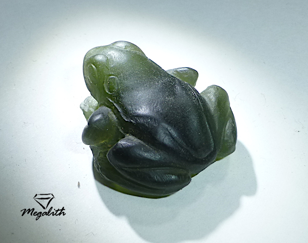 Moldavit Frosch (GG029)