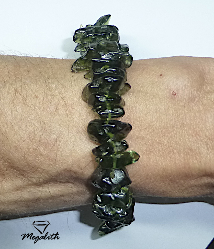 Moldavit Armband