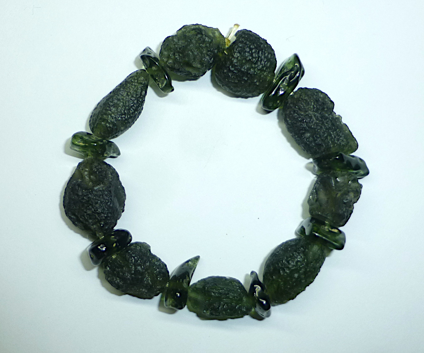 Moldavit Armband