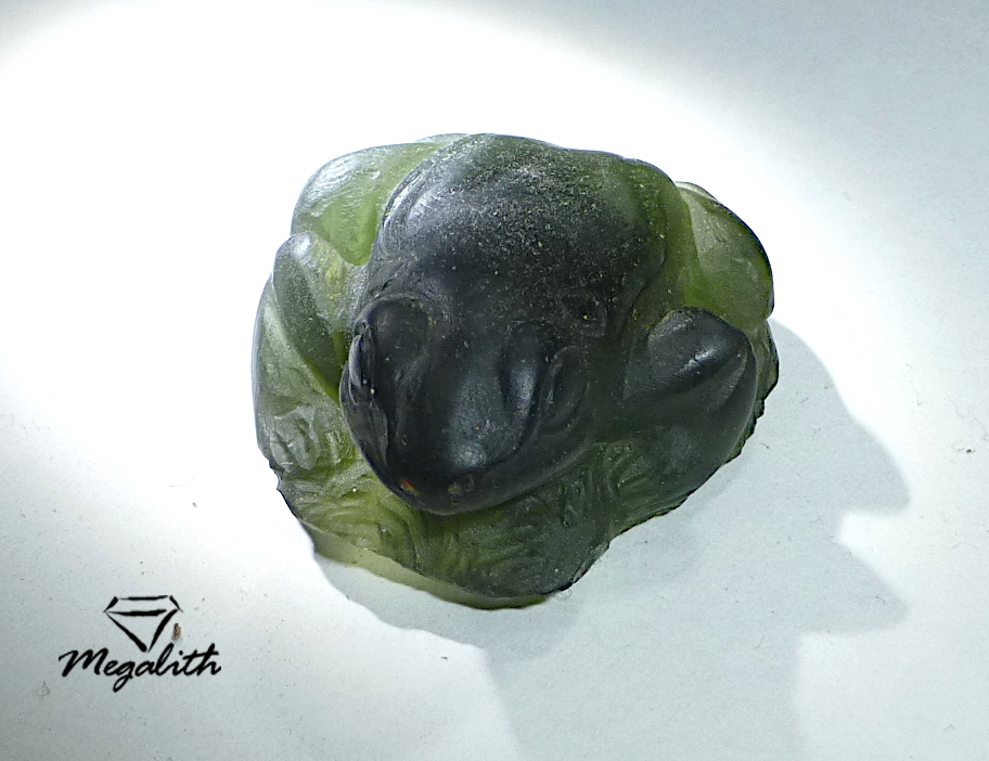 Moldavit Frosch (GG029)