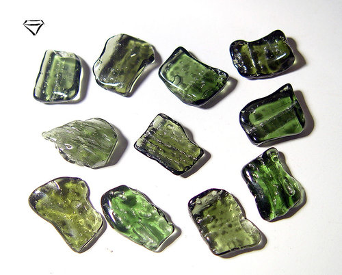 Moldavit Trommelstein
