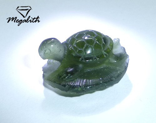 Moldavit Schildkröte
