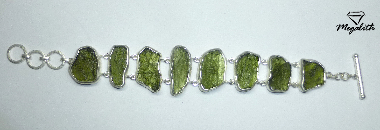 Moldavit Armband