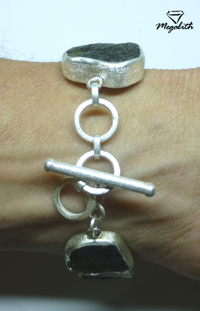 Moldavit Armband