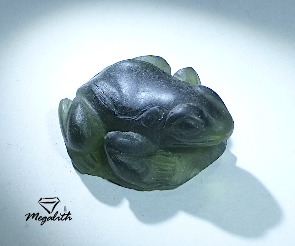 Moldavit Frosch (GG029)