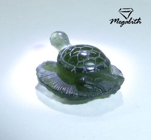 Moldavit Schildkröte